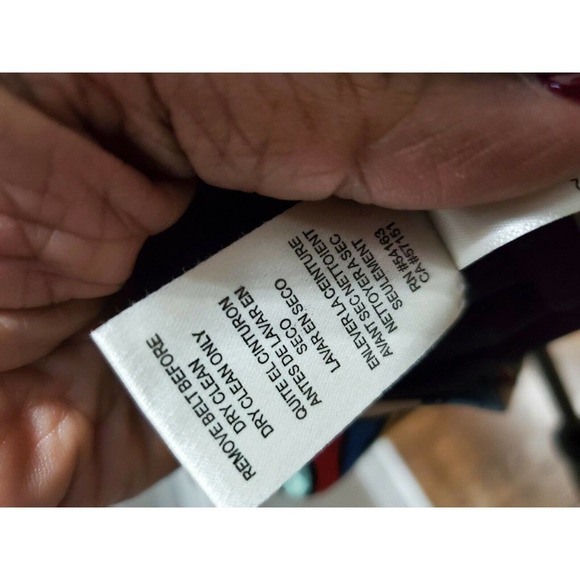 Jessica Simpson Womens Multicolor Polyester Round Neck Knee Length Dress Size XS - Picture 10 of 11